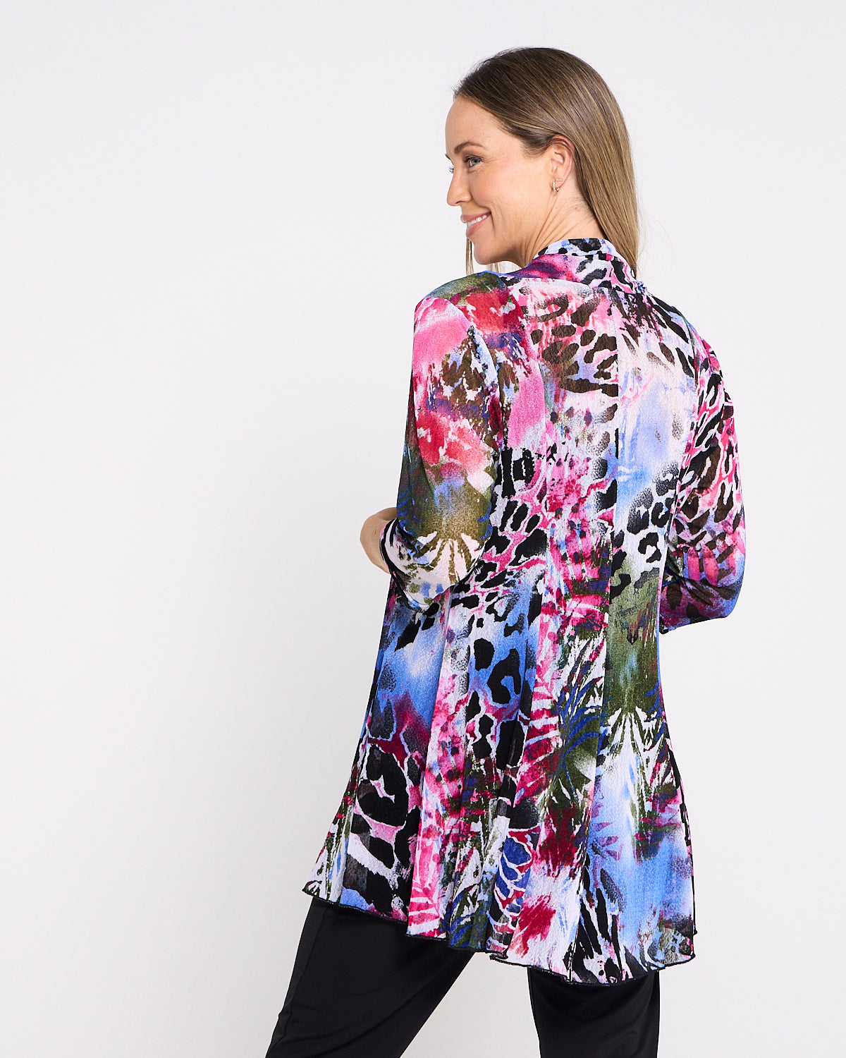 Lexie Easy Fit Jacket - Dawn Forest Safari