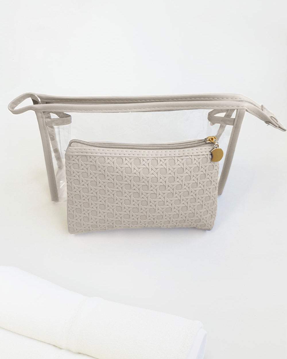 Serenity Cosmetic/Travel Cases - Magnolia Weave