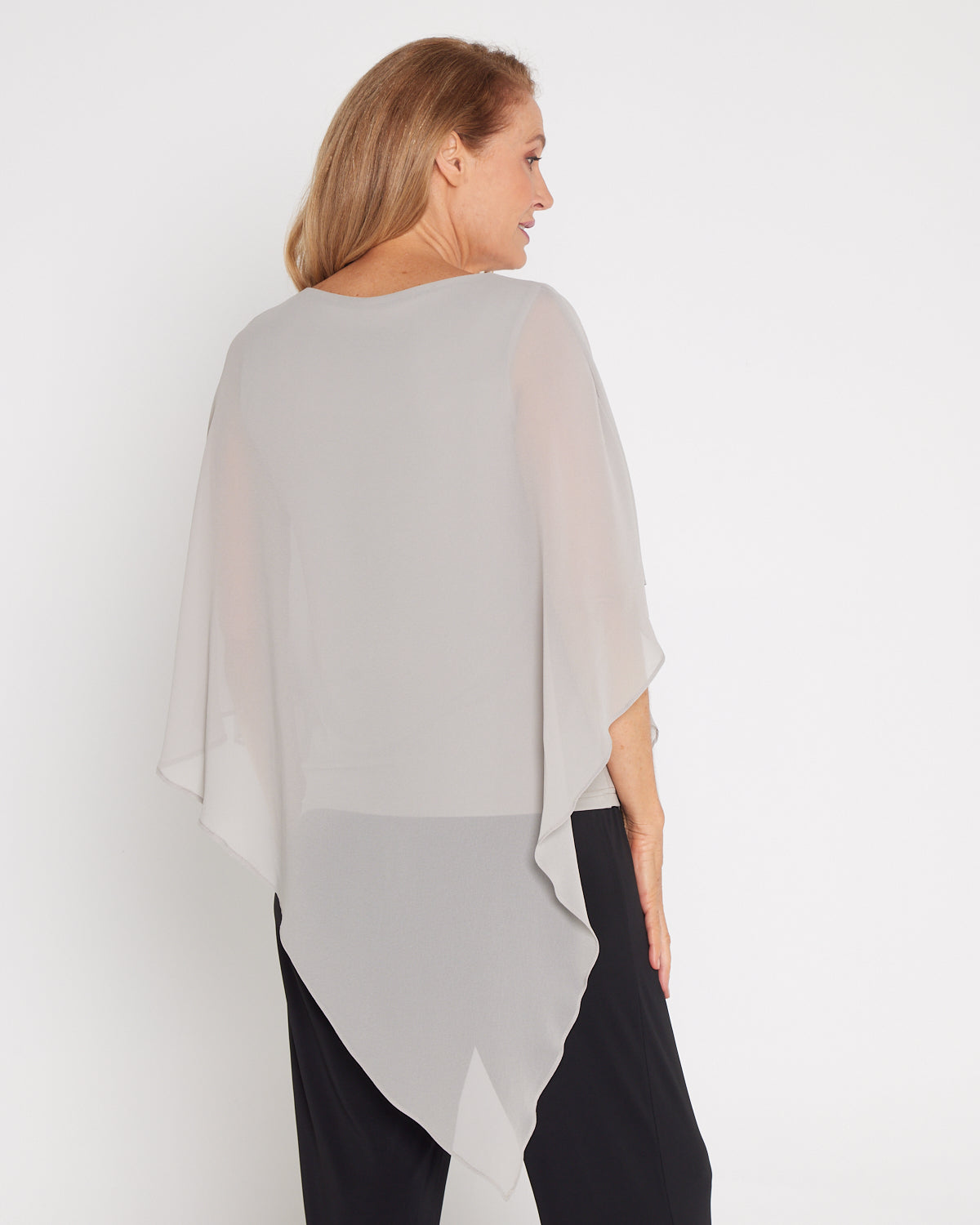 Aubriella Top - Pewter