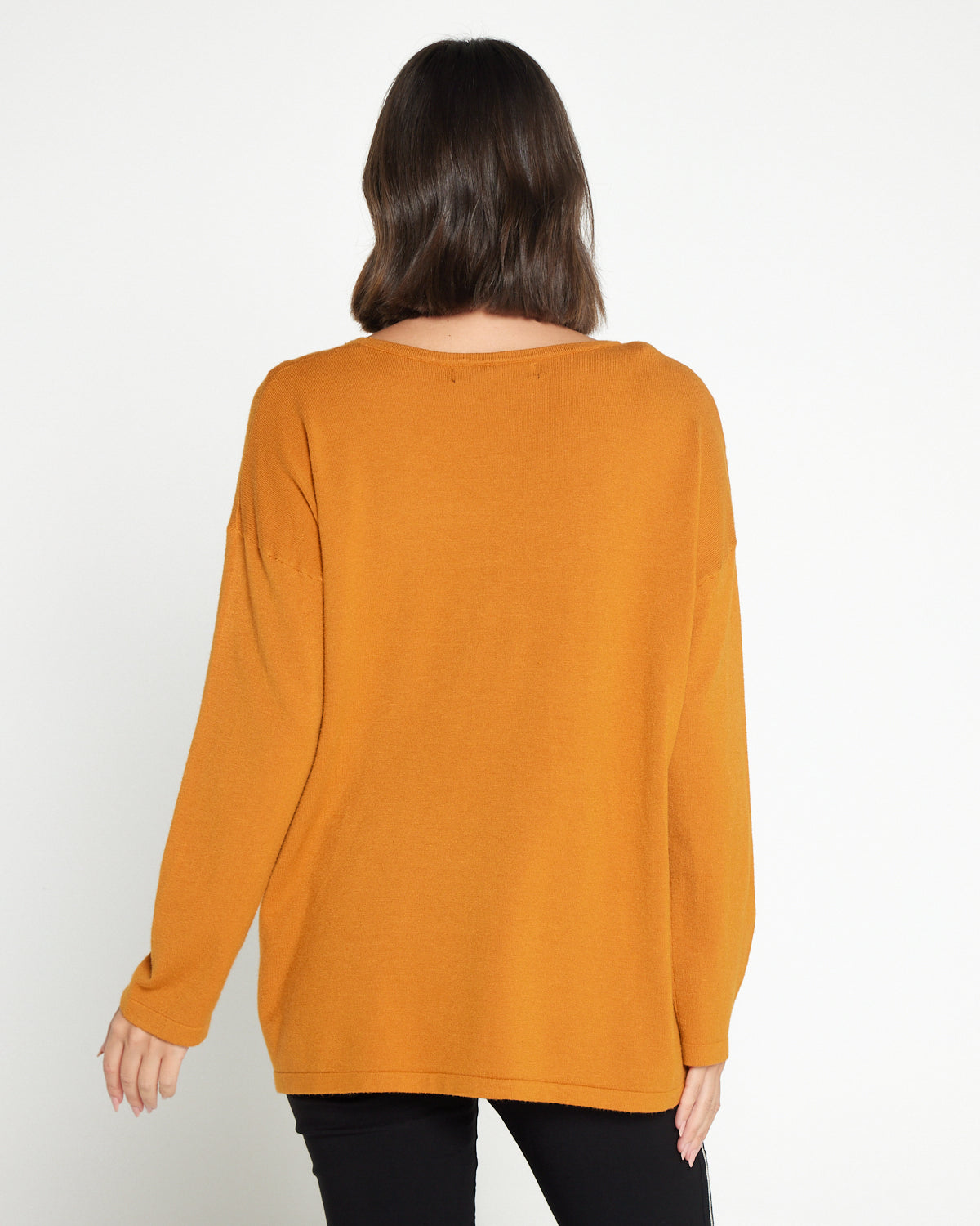 Sophie Knit Top - Mustard