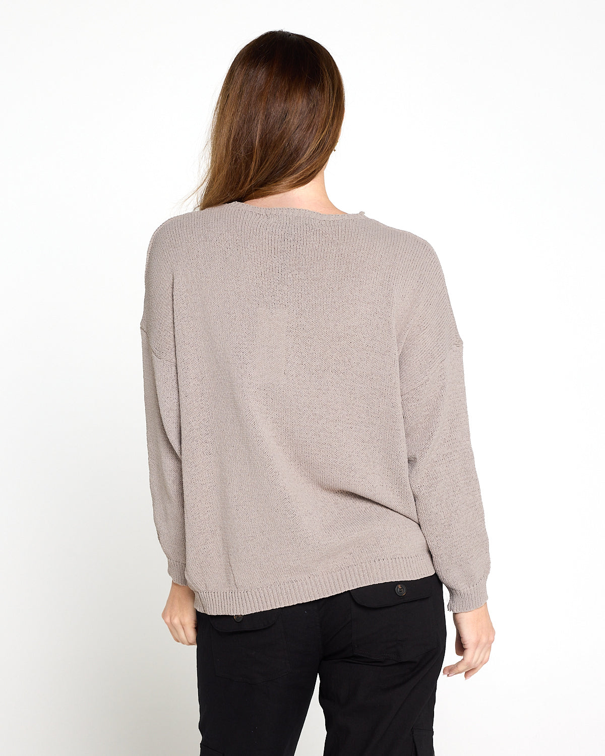 Alula Embellished Knit - Mushroom