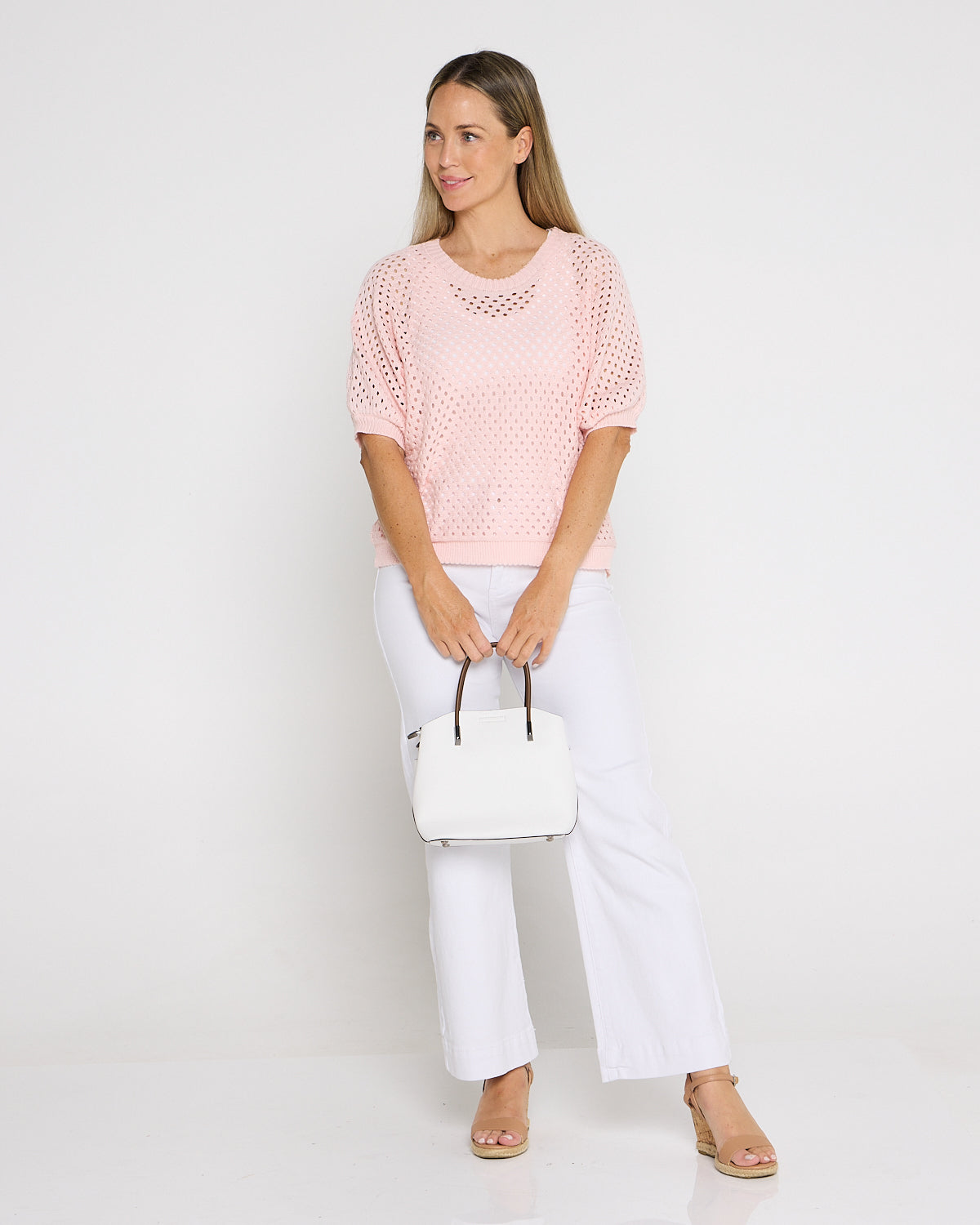 Isla Mini Tote – White