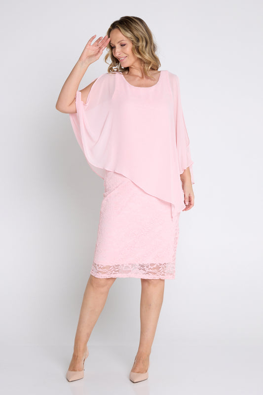 Abigail Dress - Baby Pink