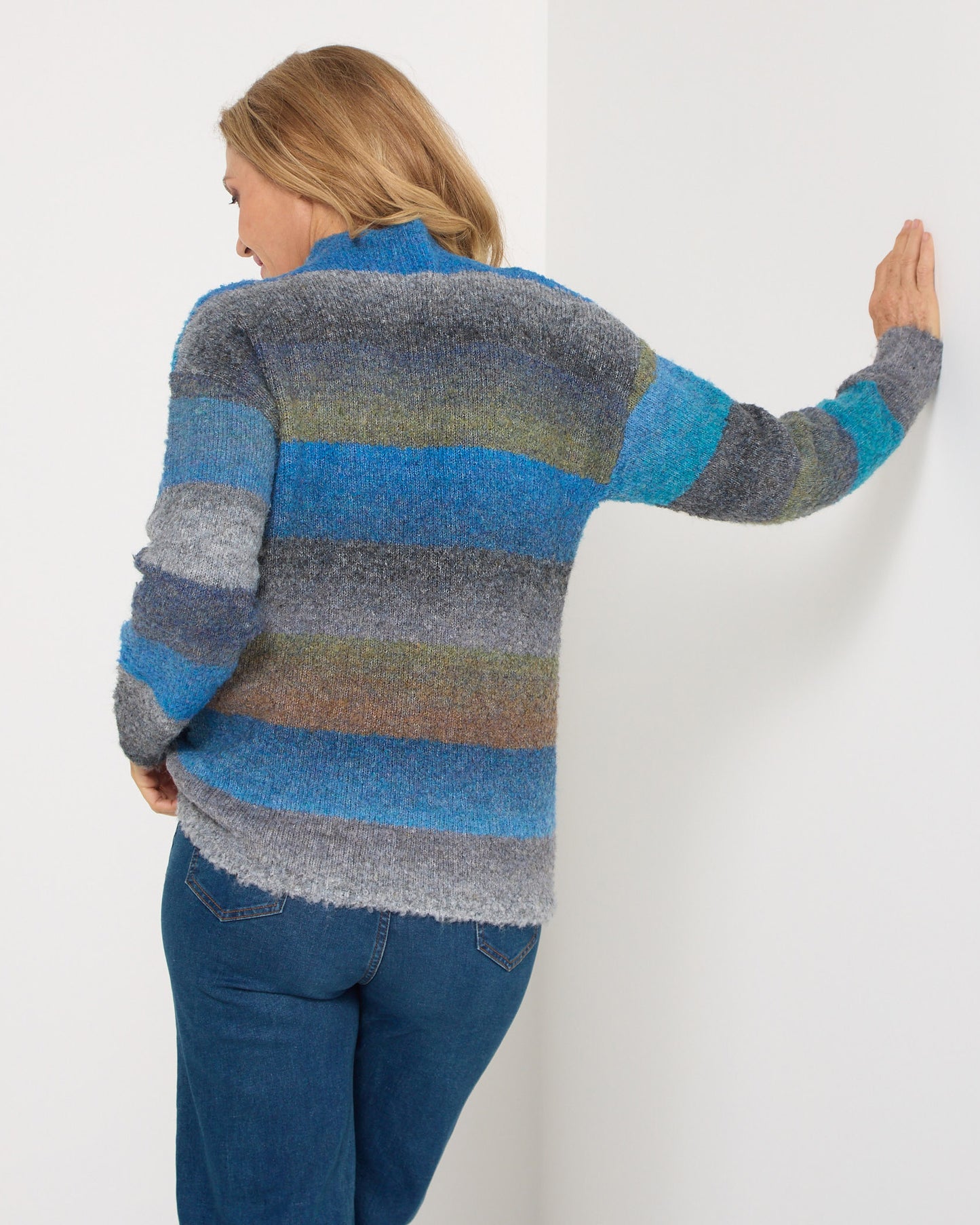 Harbour Stripe Knit - Blue Multi