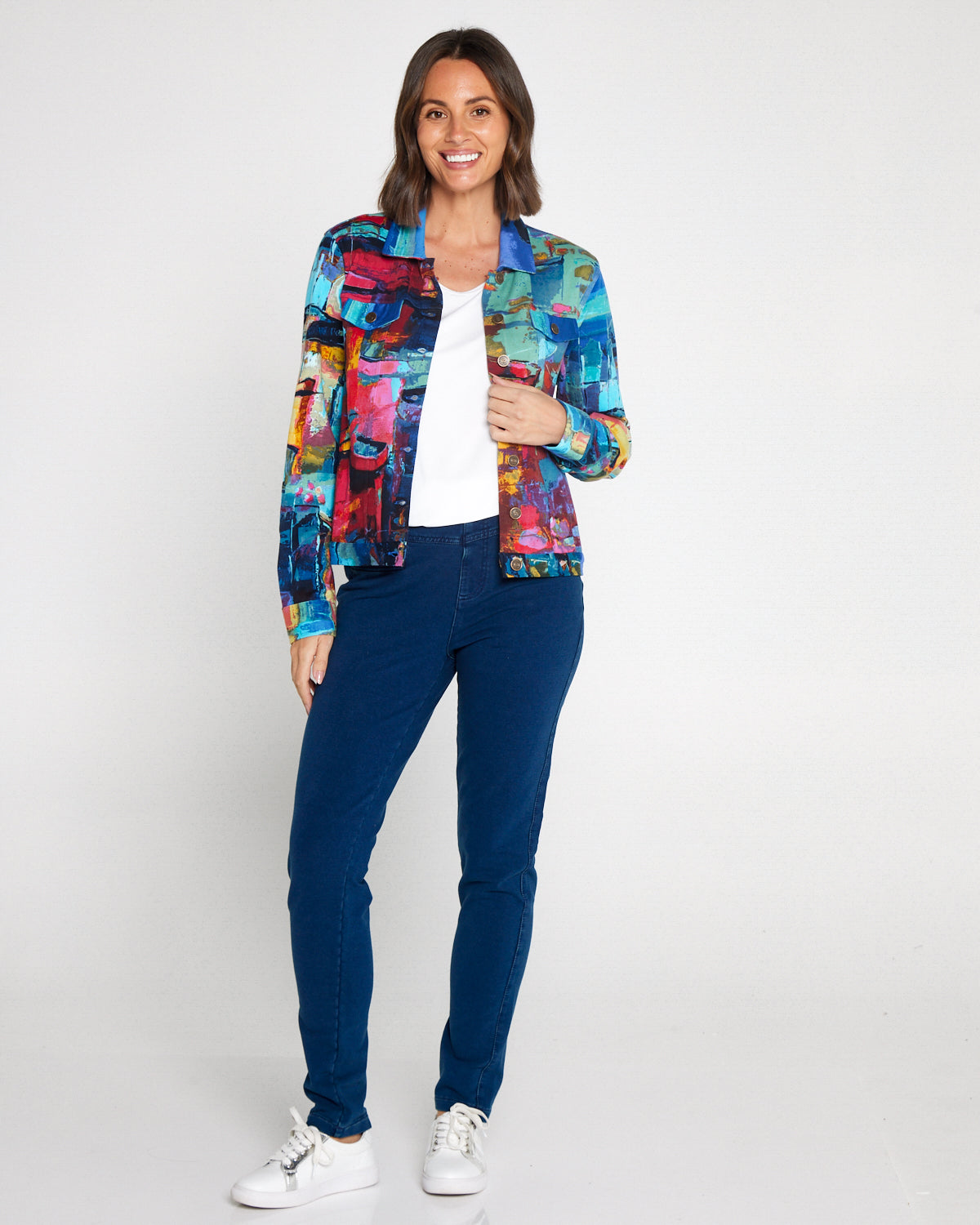 Jasmin Easy Fit Jeggings - Indigo