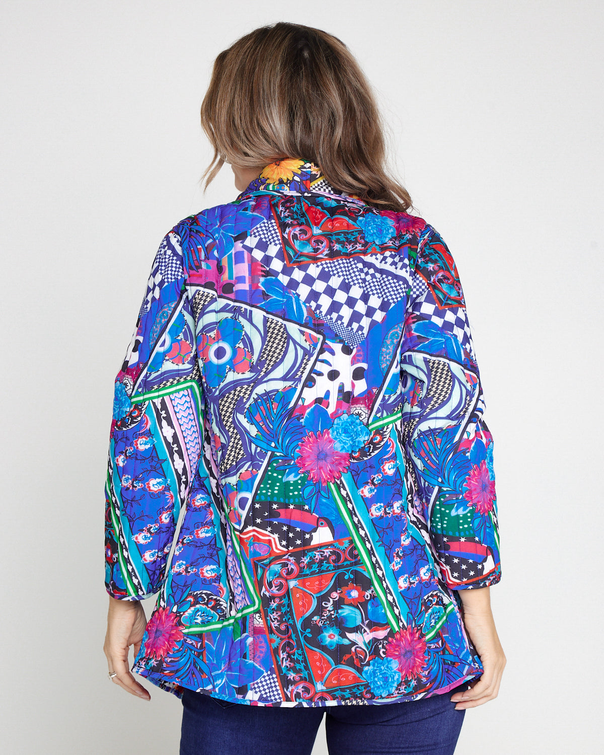Janelle Reversible Quilted Coat - Wonderland