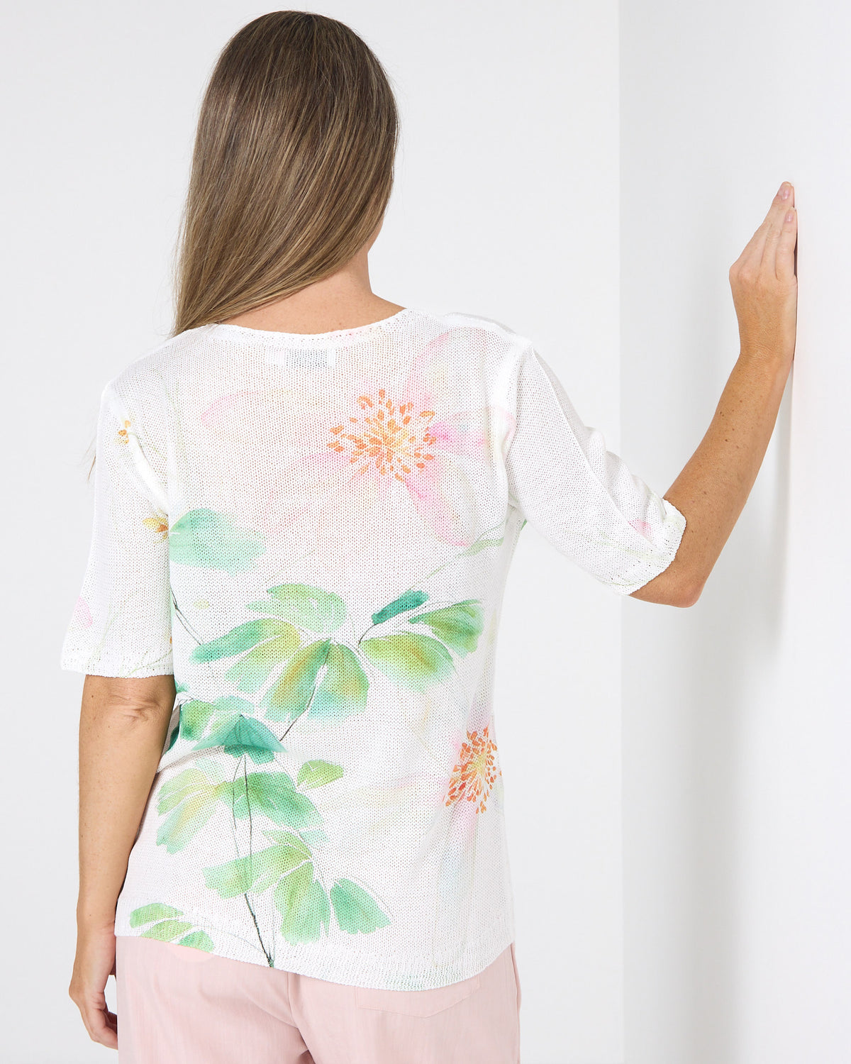 Caprina Knit Top - Floral