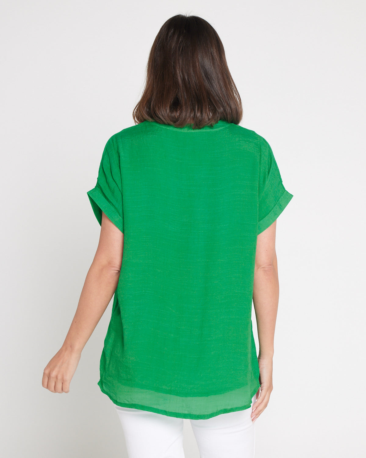 Gemma Top - Emerald Green