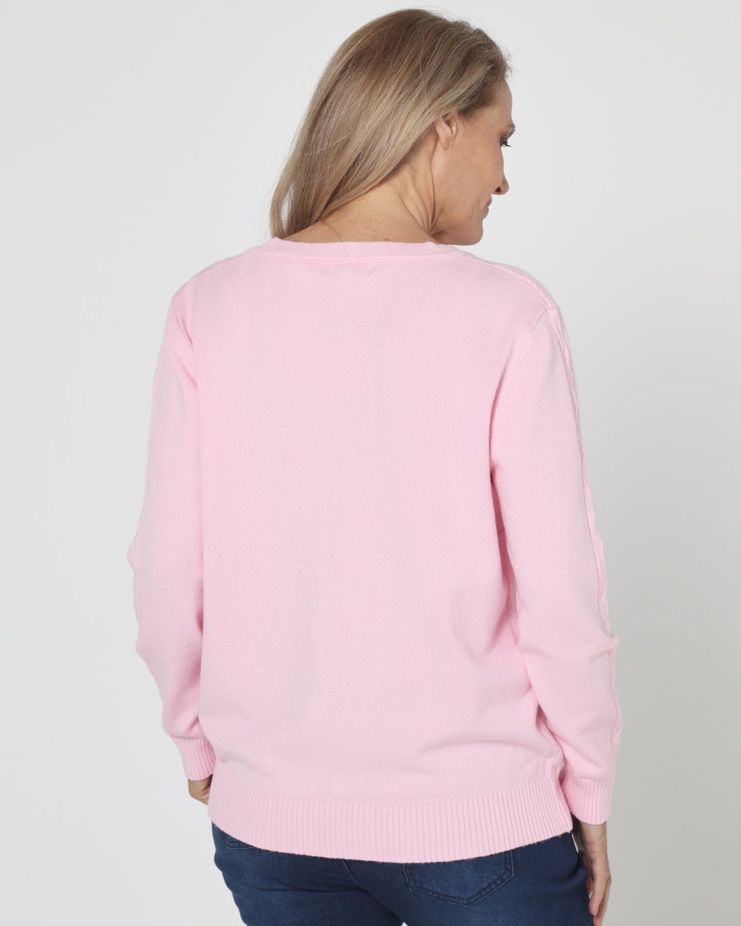 Preston Knit Jumper - Pink