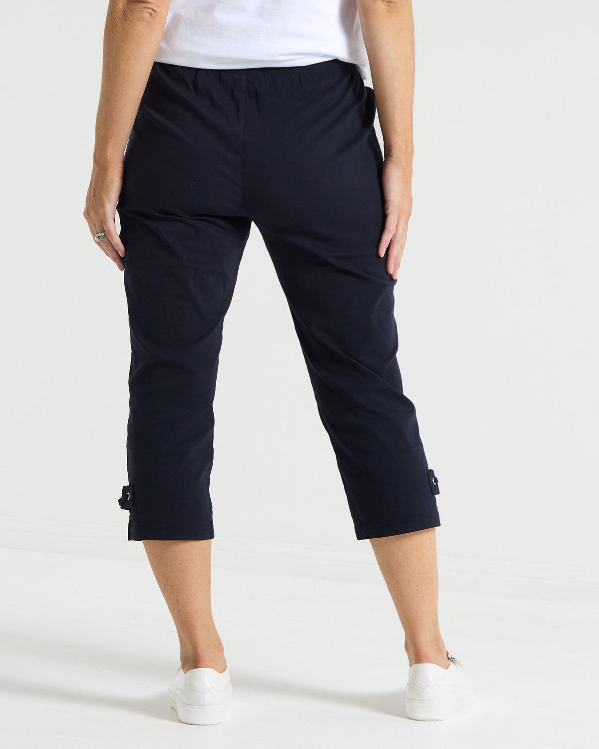 Travel Ease Tab Pants - Navy