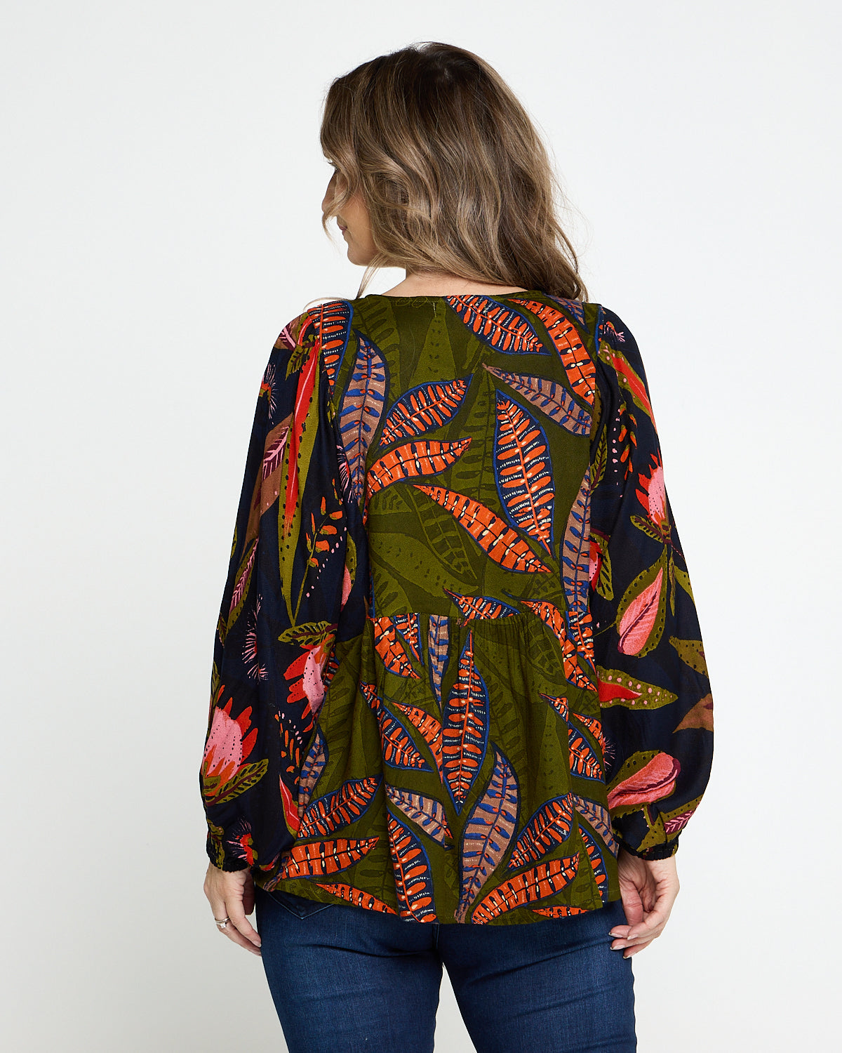 Zadie Blouse - Reckless Print