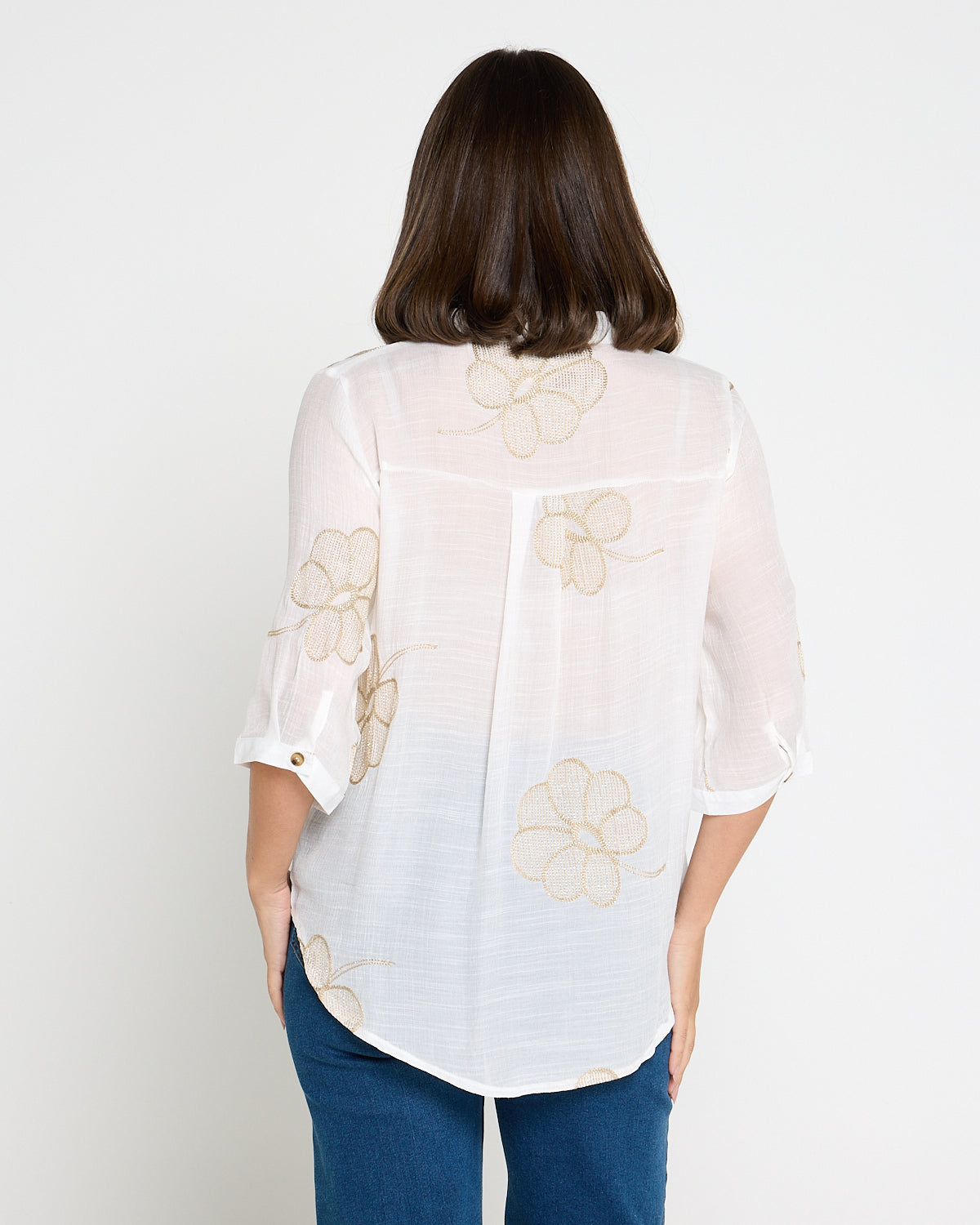 Marli Top - White Petal
