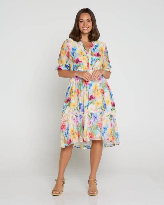 Lillian Dress - Daffodil Fields