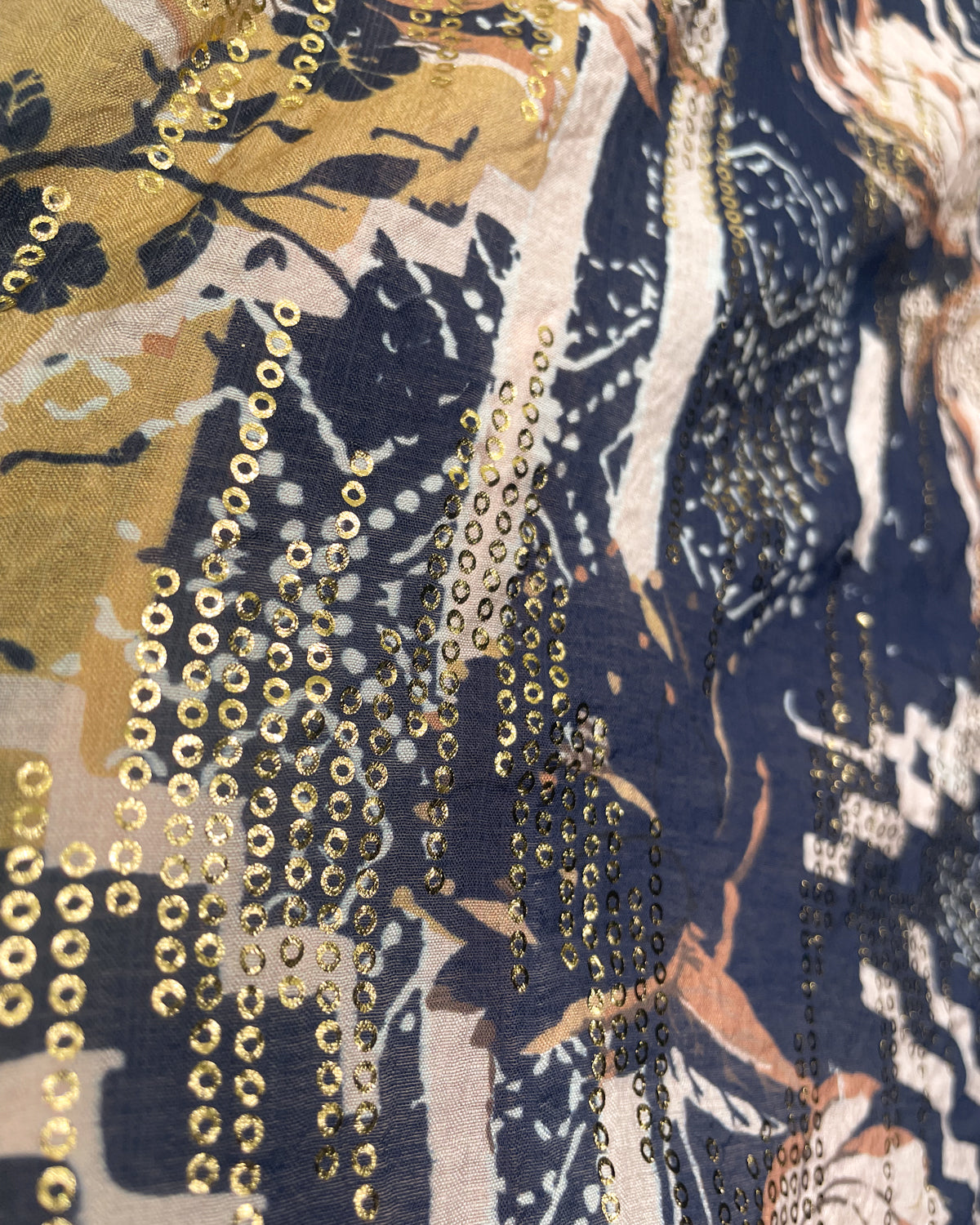 Good Fortune Dress - Golden Lotus