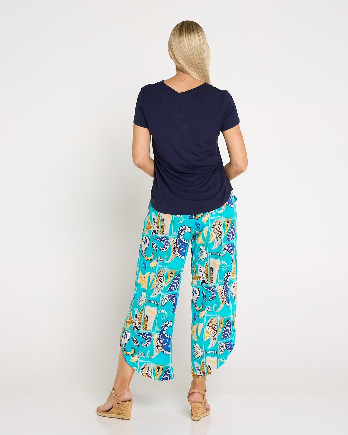 Cartia Pants - Seaside Paisley