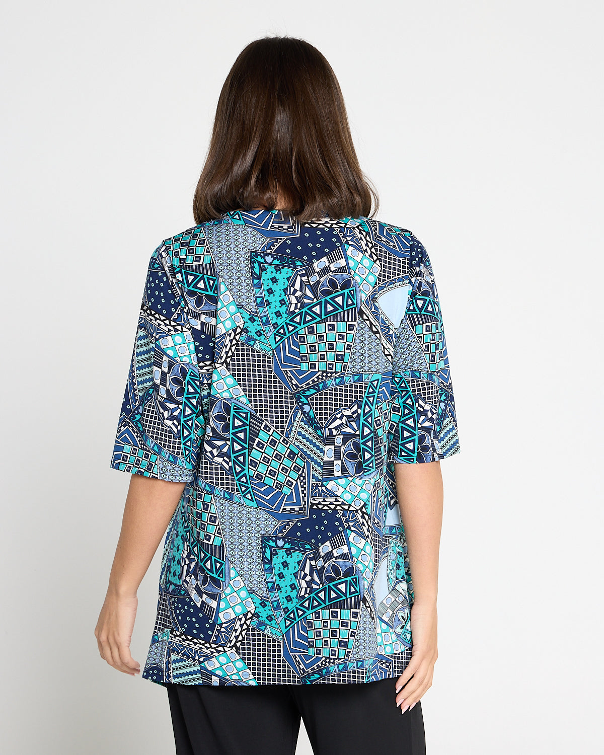 Judith Top - Aquamarine Mosaic