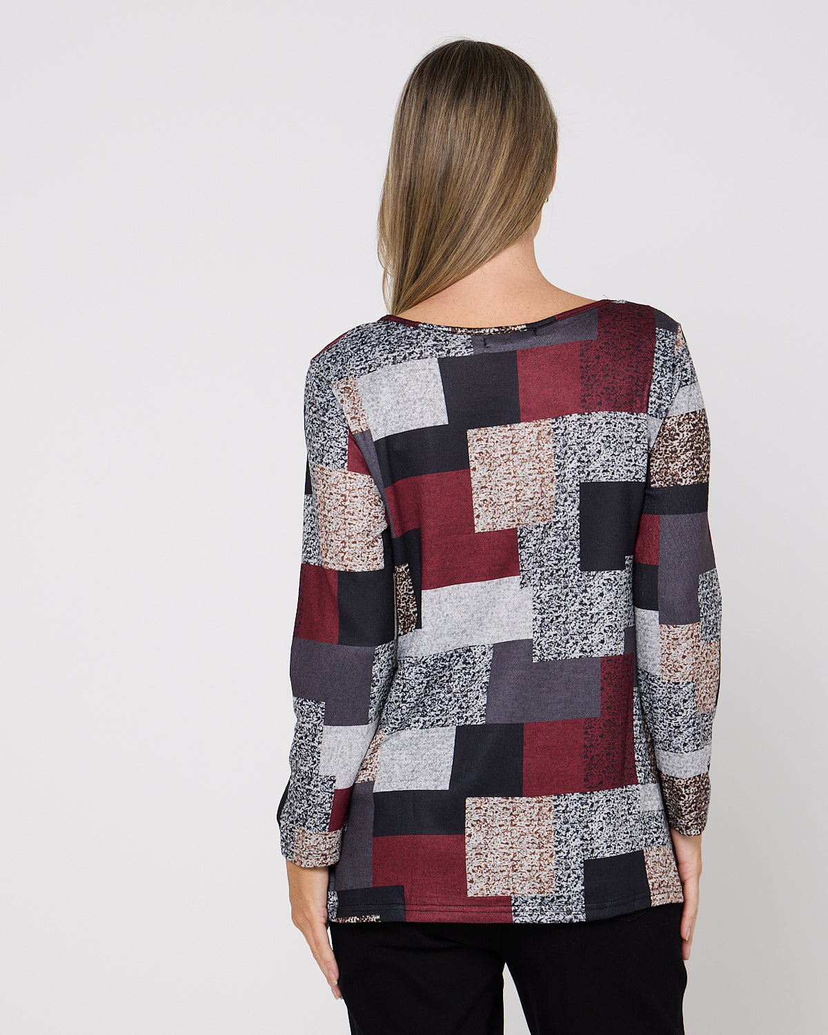 Rory Knit Top - Patchwork