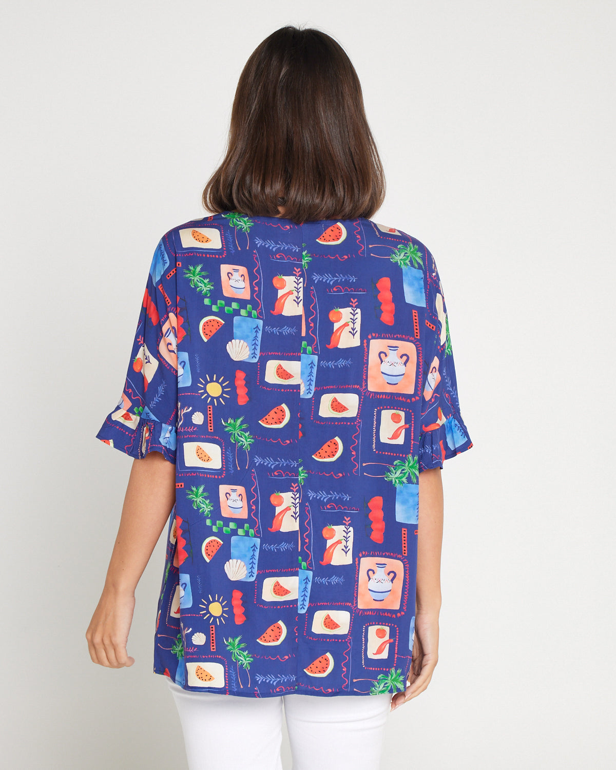 Farren Top - Indigo Summer