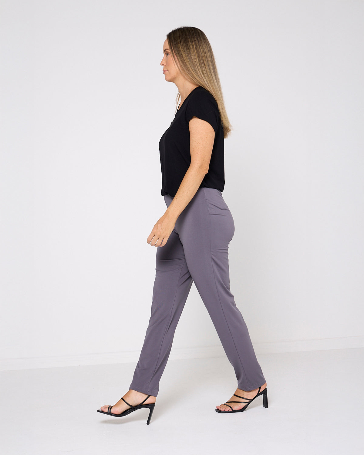 Gianna Pants - Charcoal
