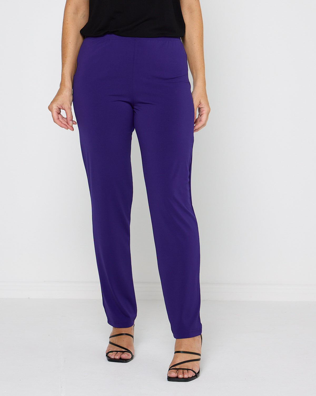 Ankle Pant Purple Dress Pants Womens Womens High Waisted Cropped Pants Straight Leg Black Ankle Trousers Rayon Blend Elastic Waistband Casual Side Pocket Pants For Women,Size XL Ankle Pant Purple Dress Pants Womens Womens High Waisted Cropped Pants Straight Leg Black Ankle Trousers Rayon Blend Elastic Waistband Casual Side Pocket Pants For Women,Size XL
