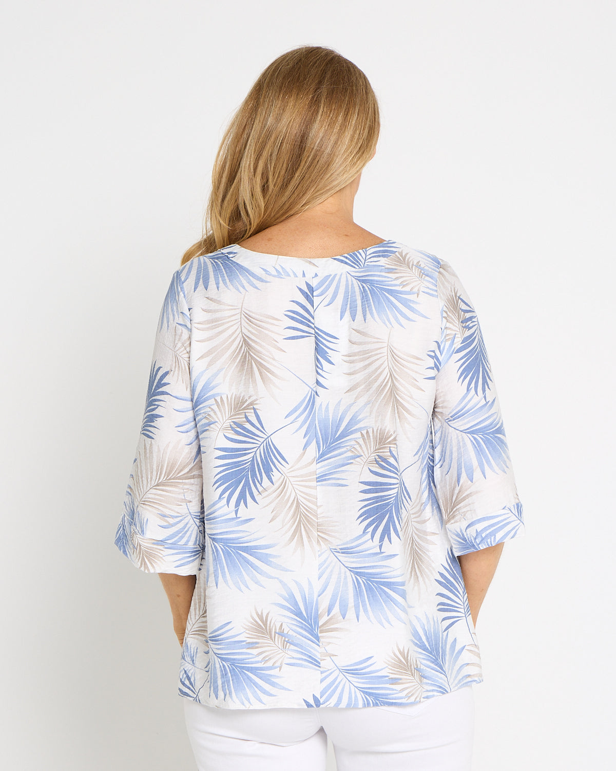 Brisa Top - Blue Fern
