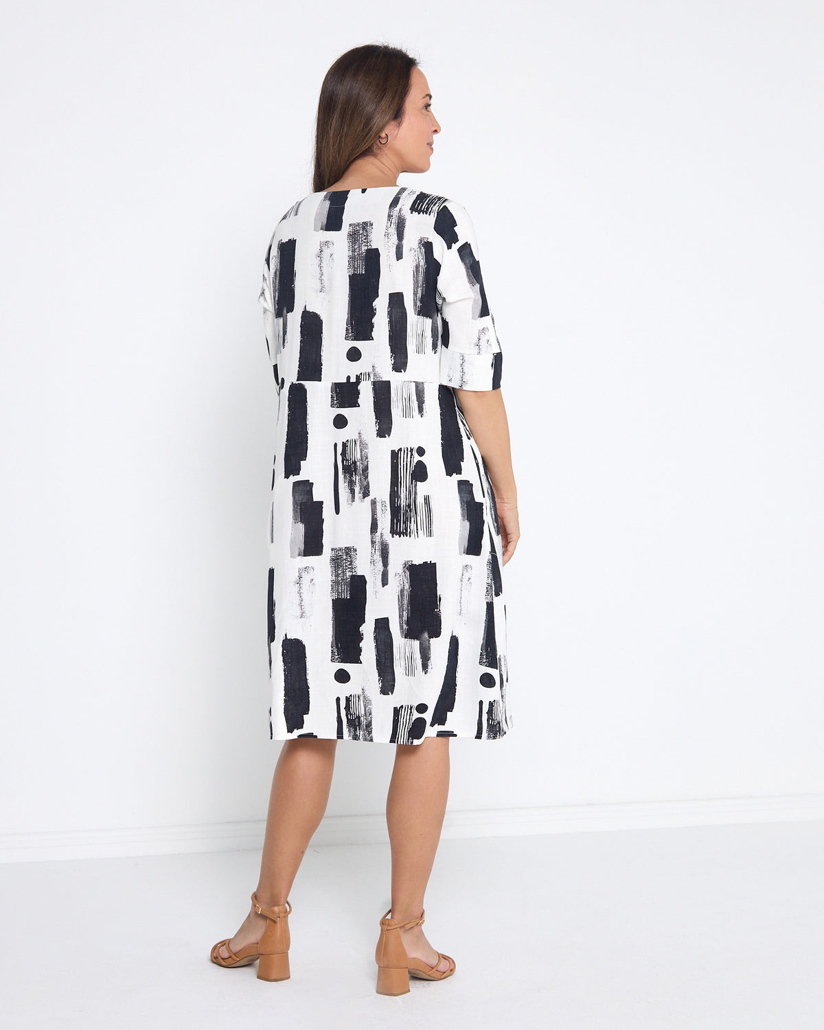 Jovie Dress - Ink Wash