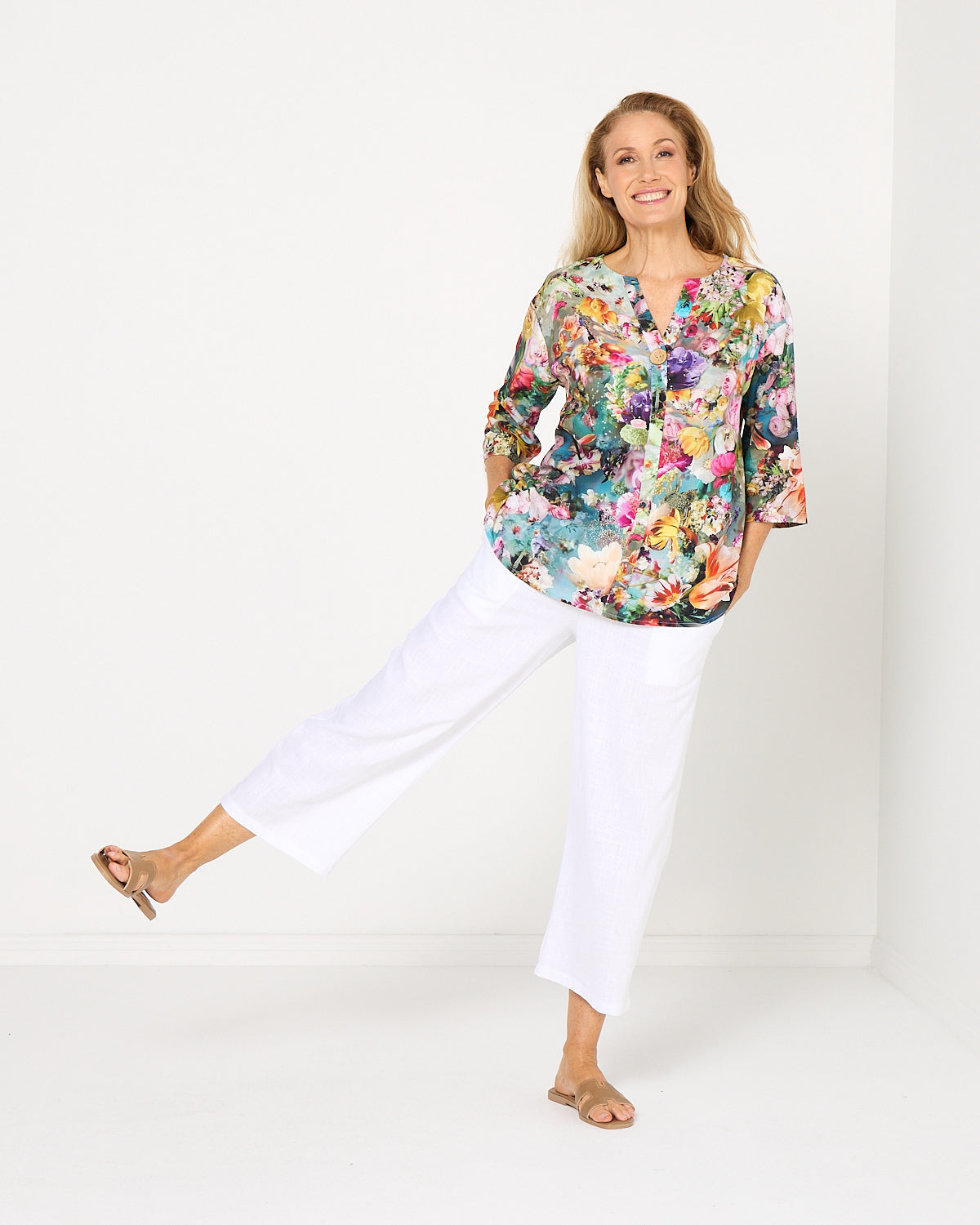 Positano Pant - White