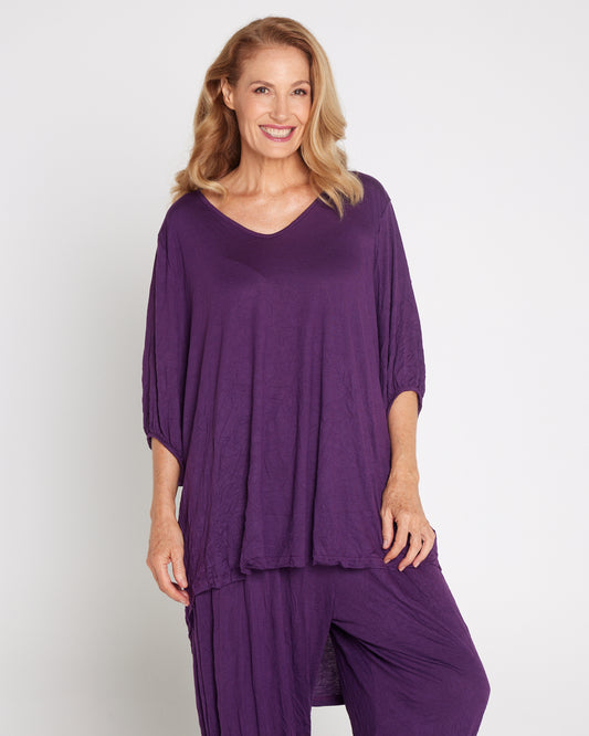 Leah Top - Purple
