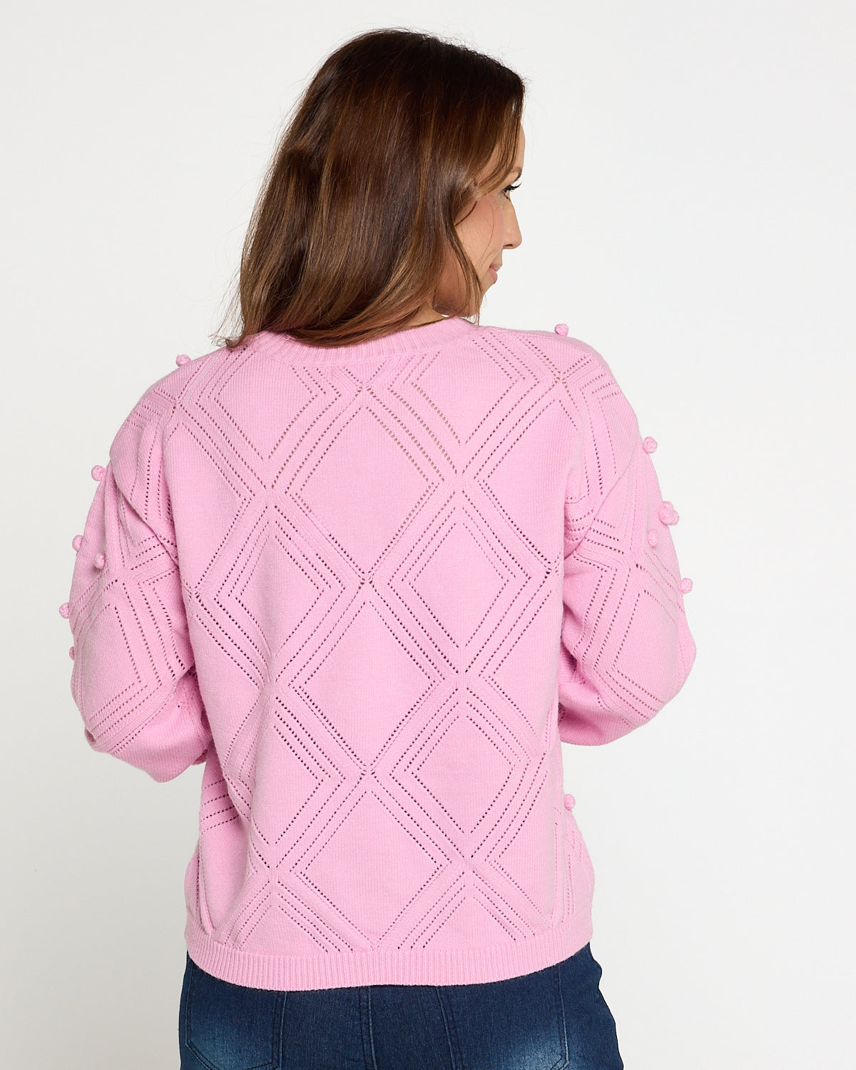 Corfu Jumper - Pink Musk