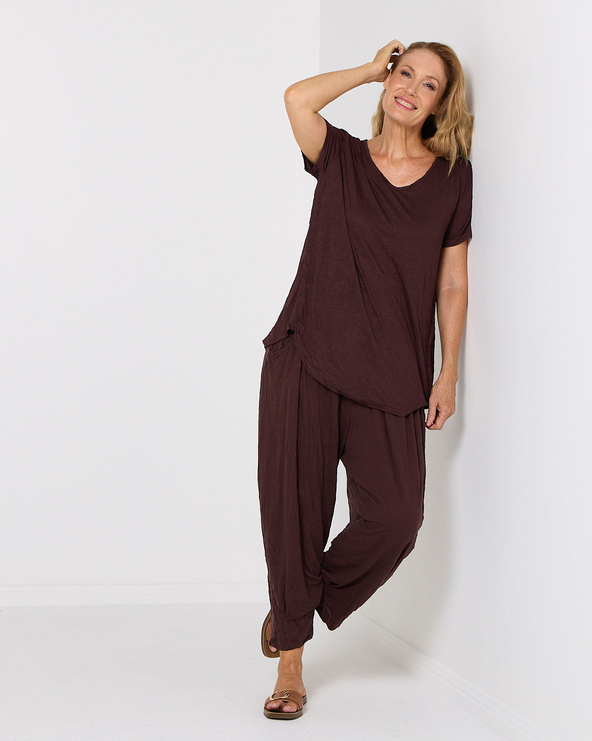 Alisha Pants - Chocolate