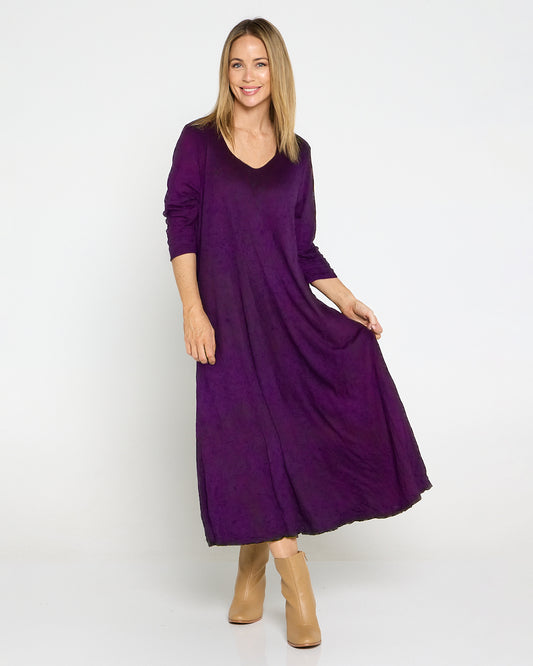 Maisie Dress - Purple