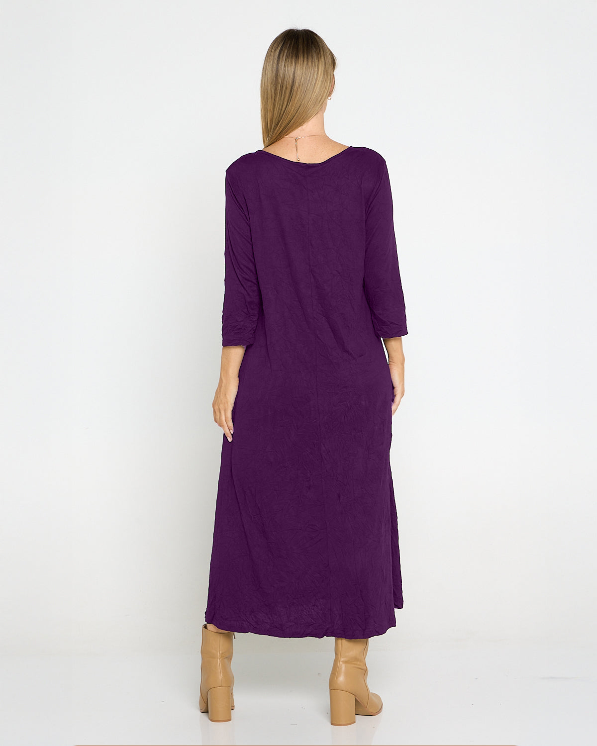 Maisie Dress - Purple