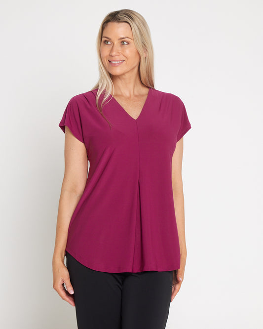 Ashlyn Top - Magenta