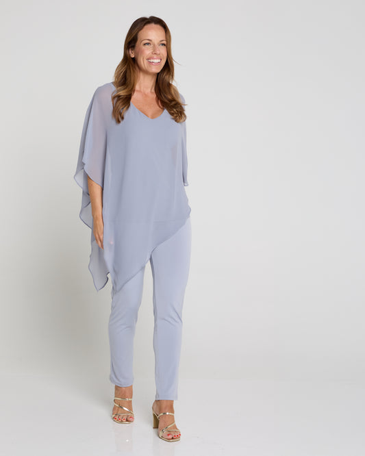 Aubriella Top - Silver