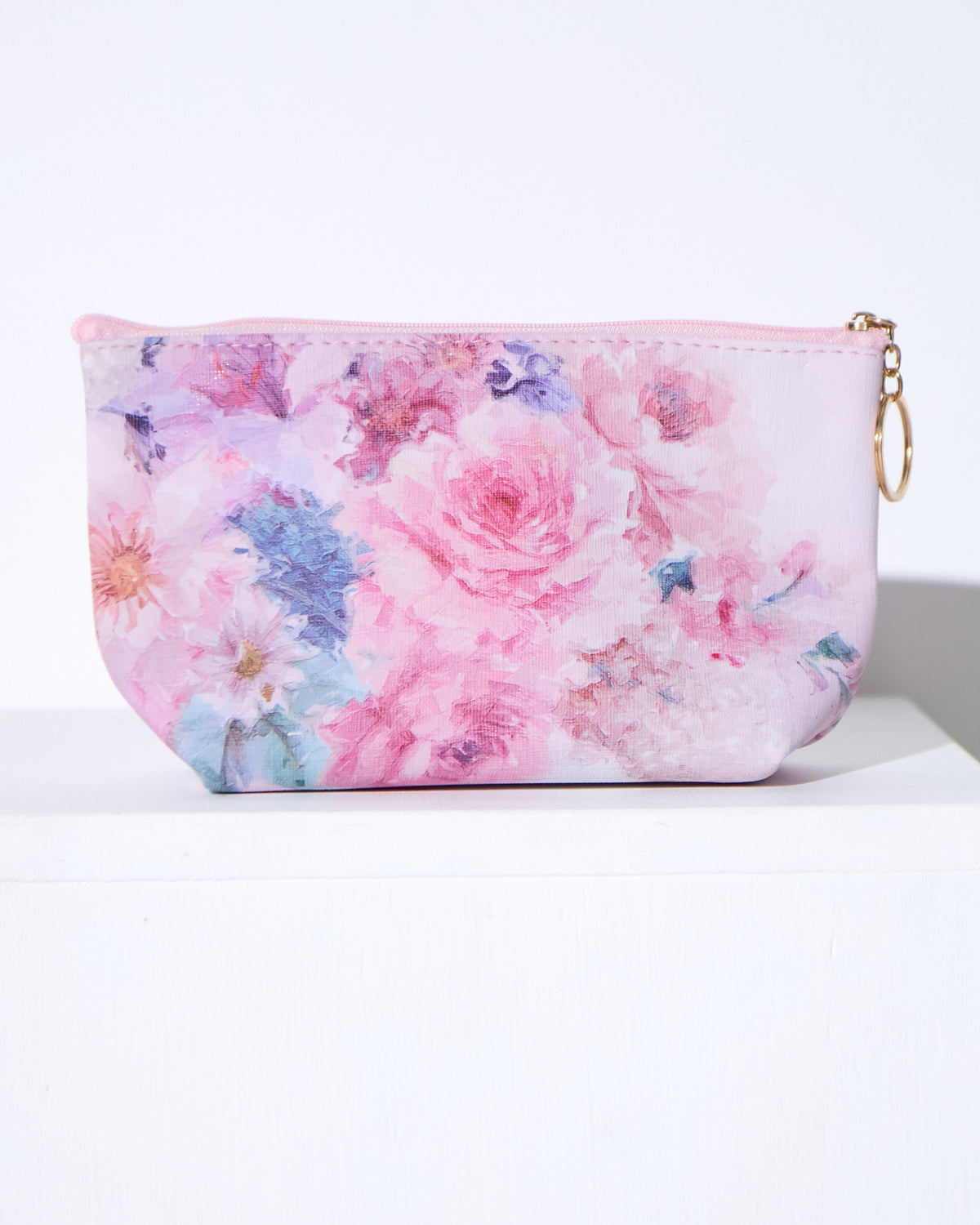 Marlo Cosmetic Bag - Pink Roses