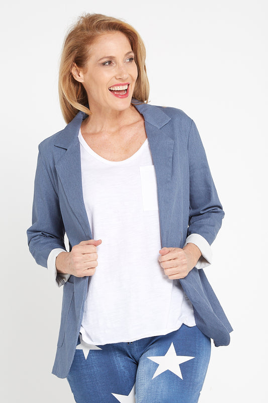 Thursday Blazer - Denim
