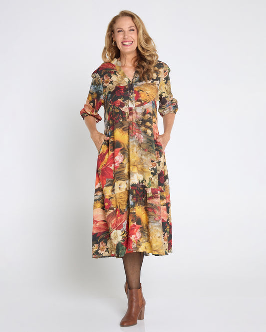 Brookhaven Dress - Rustic Bloom