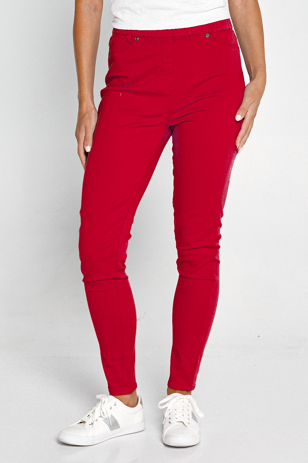 Deewa Red Jegging at Rs 230, Cotton Jeggings in Noida