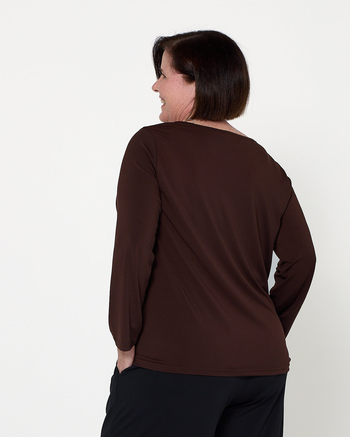 Marsden Top - Chocolate