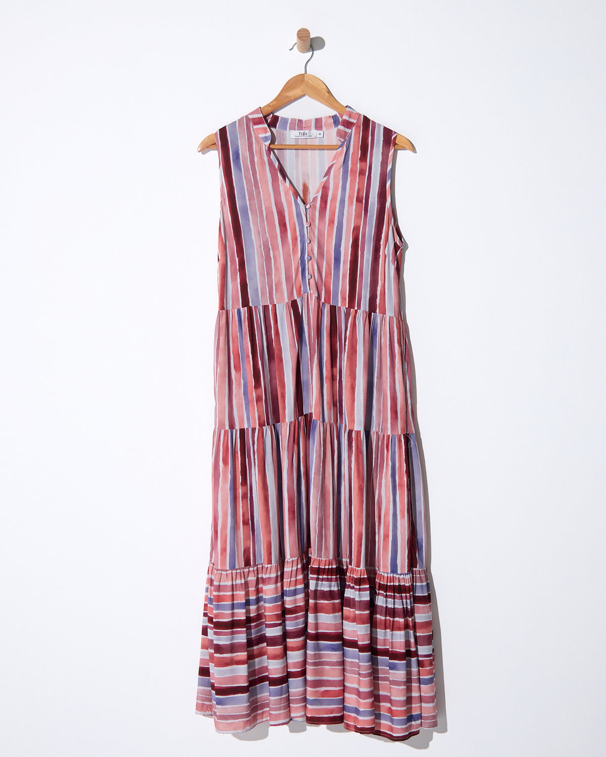 Harbour Dress - Muted Stripe