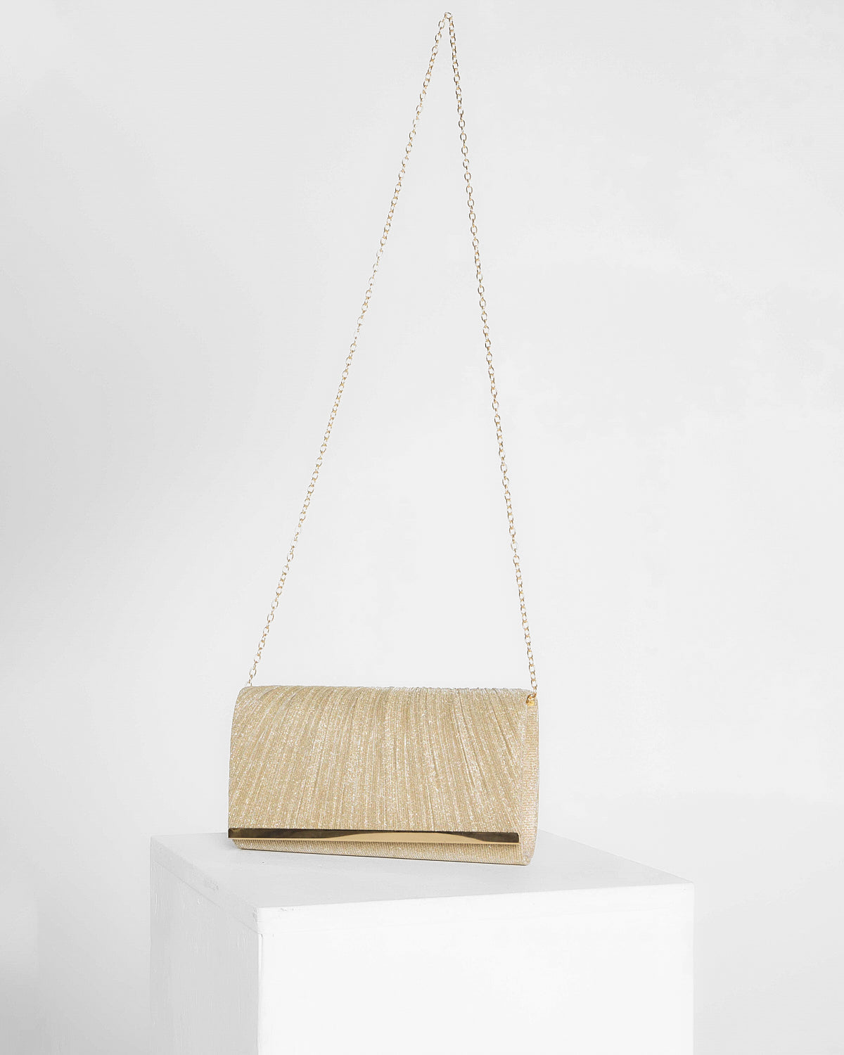 Genevieve Clutch - Gold
