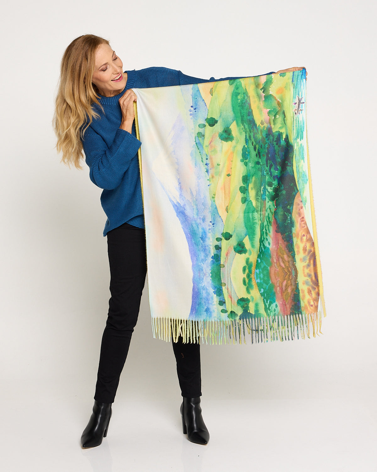 Gallery Scarf - Mt. Fuji Landscape
