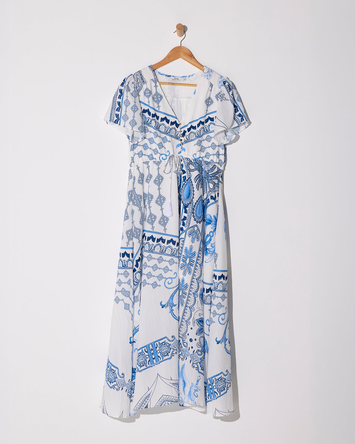 Coletta Dress - Azure Palazzo