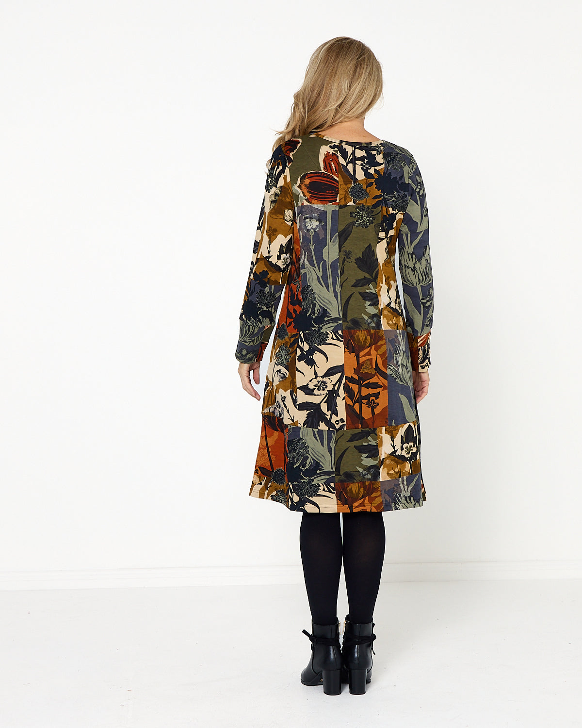 Dagomba Dress - Earthy Tones