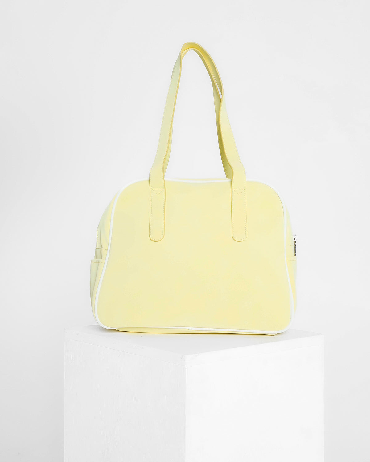 Daisy Retro Bowling Bag - Butter Yellow