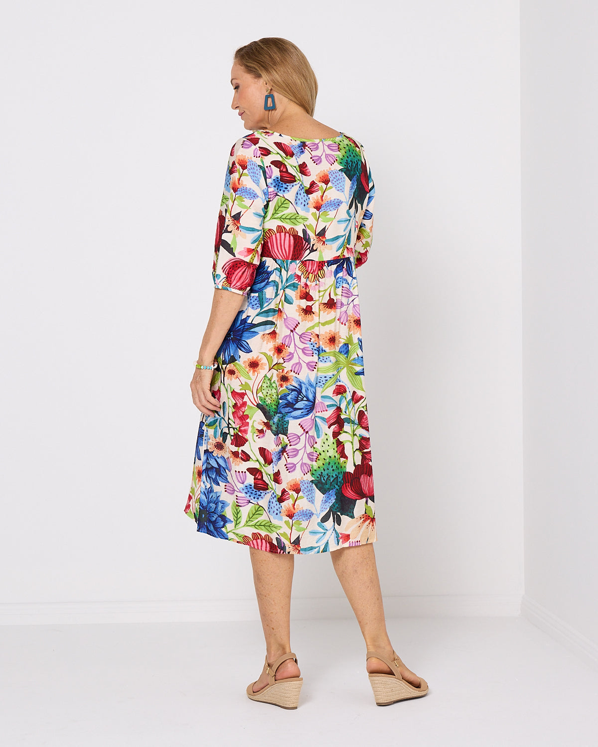 Genevieve Dress - Botanical Bliss