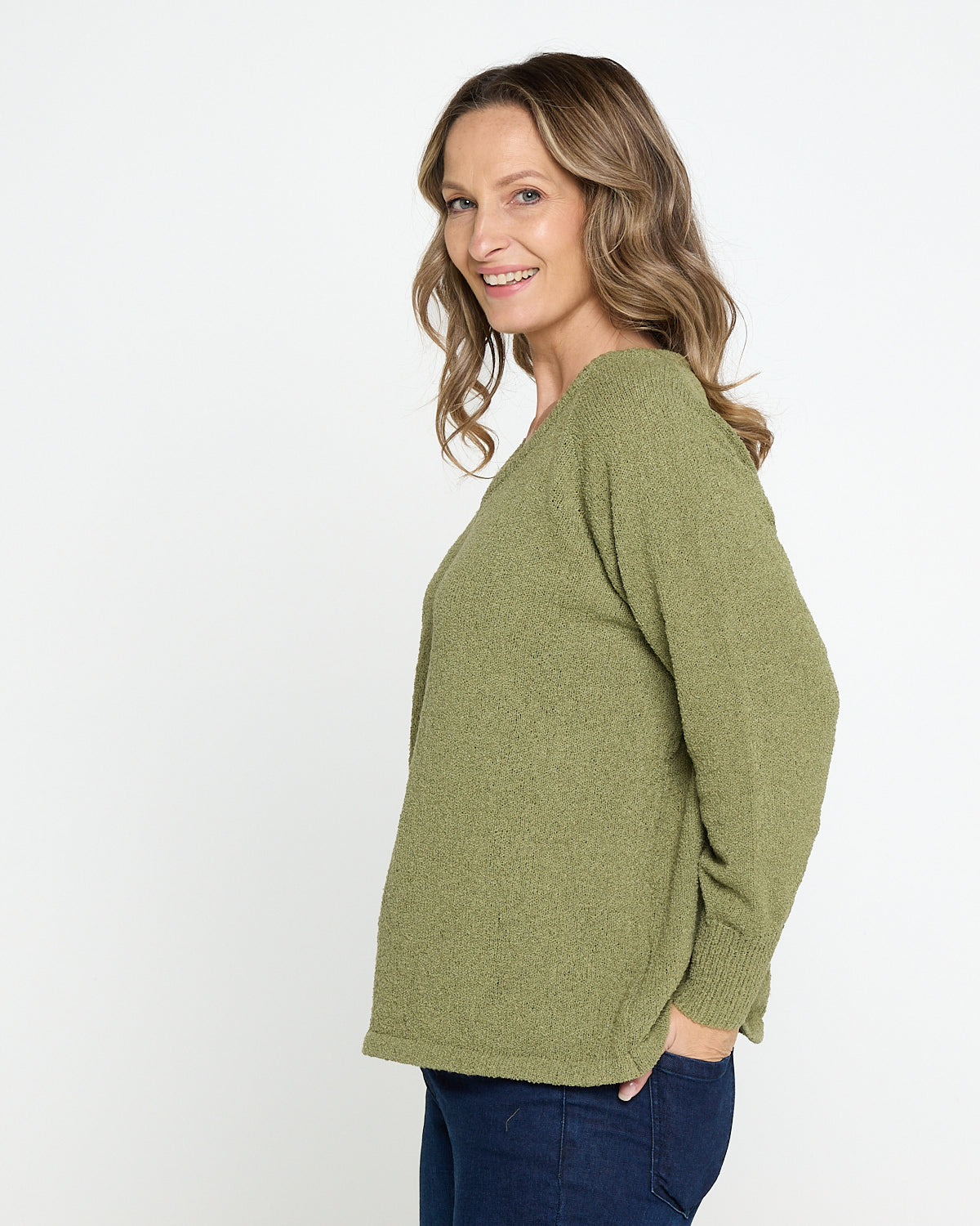 Eliana Jumper - Moss