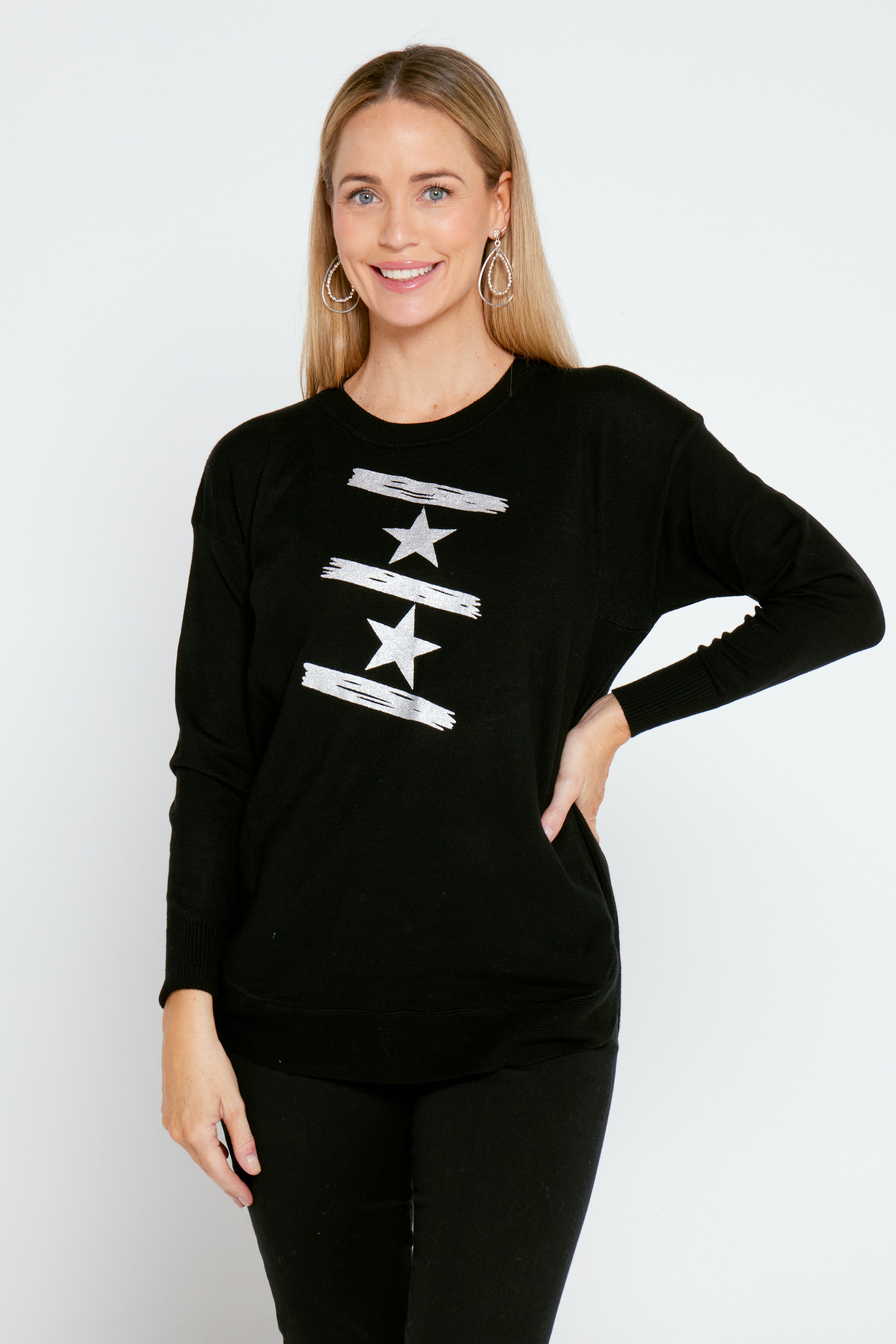 Black star jumper best sale