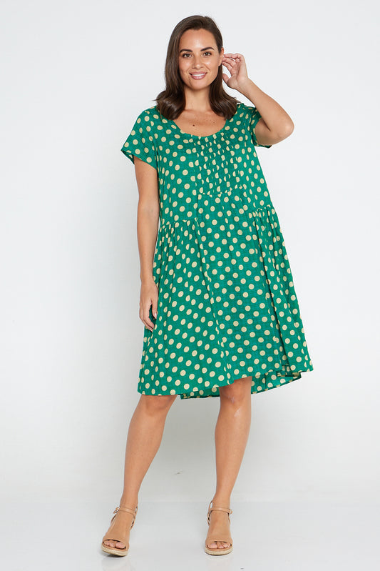 Emery Cotton Dress - Jade Spot