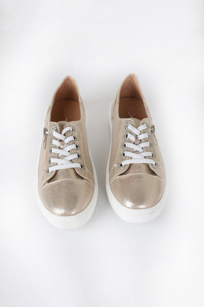 Cara Sneakers - Gold